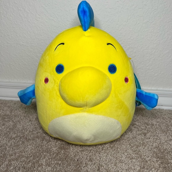 Squishmallows Toys New Disney Flounder Little Mermaid Squishmallow Poshmark